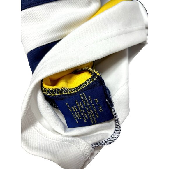 Corona Extra Beer Hockey Jersey Men's XL Long Sleeve Blue White and Yellow, New - Picture 7 of 9